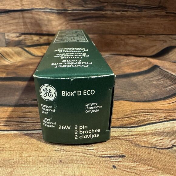 GE Biax D ECO Compact Fluorescent Light Bulb 2 Pin 97609 - F26DBX/841/ECO 26 W - Picture 5 of 7
